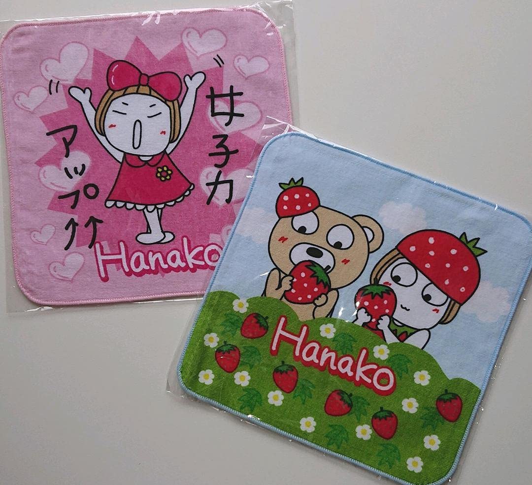 Amazon.co.jp: kikipuri キキぷり はな子 ミニタオル タオルハンカチ